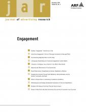 Journal of Advertising Research: 46 (4)