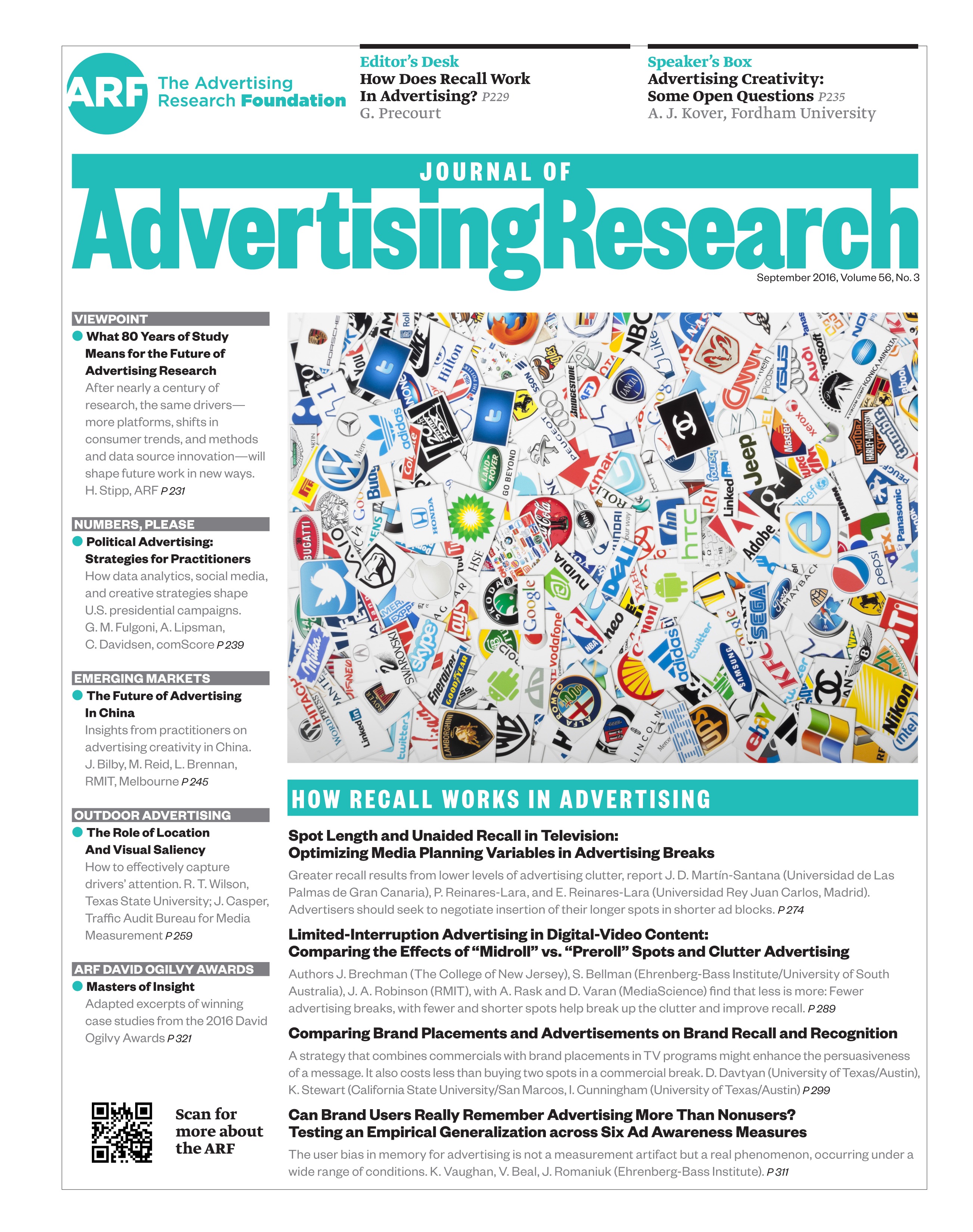research study advertising