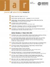 Journal of Advertising Research: 52 (2)