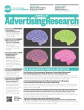 Journal of Advertising Research: 55 (2)